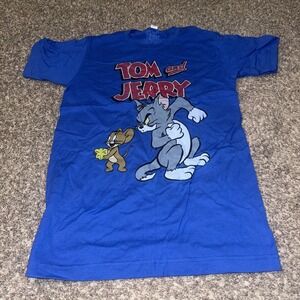 Tom and Jerry Graphic T-Short Mens Size Small